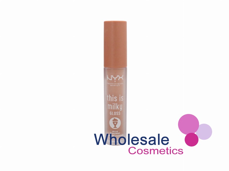 6 x NYX Professional This is Makeup Milky Gloss Lip Gloss - 17 MILK N HUNNY